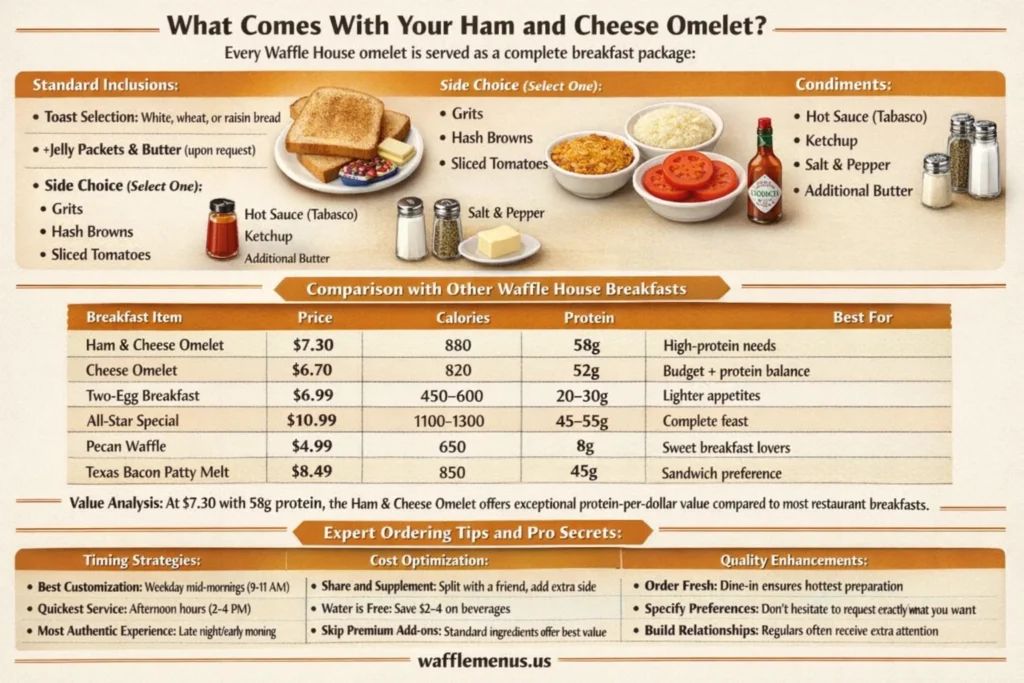 Is the Waffle House Ham and Cheese Omelet the Perfect Protein Packed Breakfast?