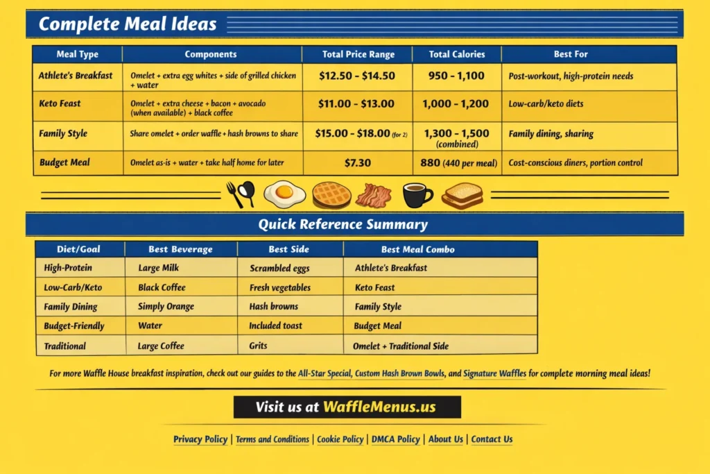 Is the Waffle House Ham and Cheese Omelet the Perfect Protein Packed Breakfast?