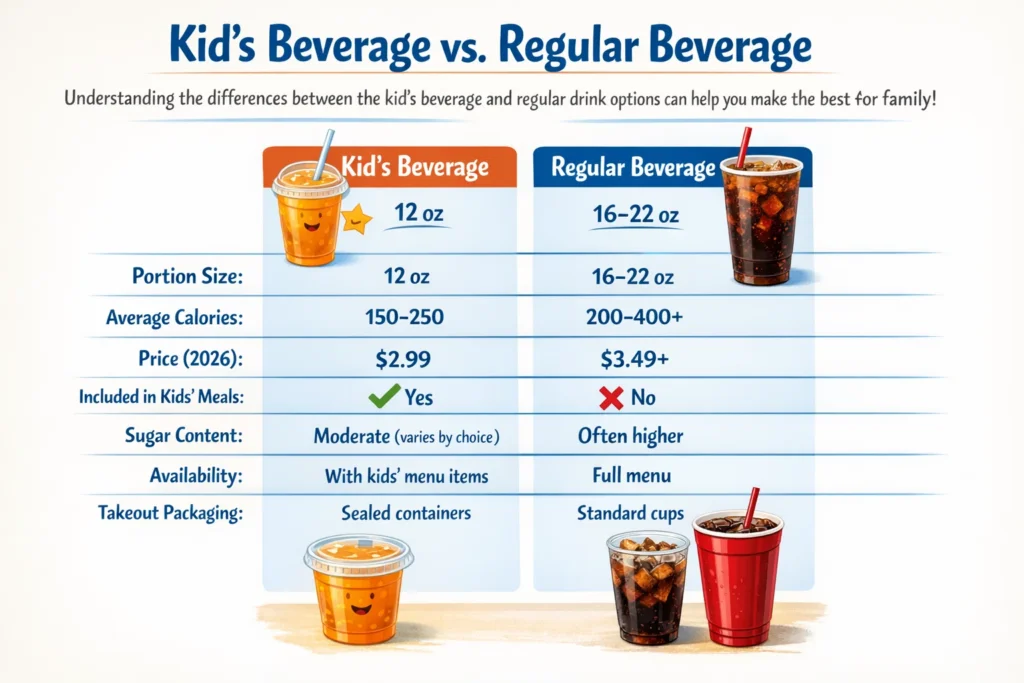 Waffle House Kid’s Beverage Updated Price Nutrition and Healthy Choices