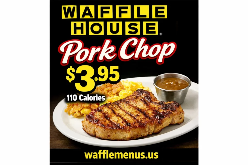 Waffle House Pork Chop Price, Nutrition & Dining Guide