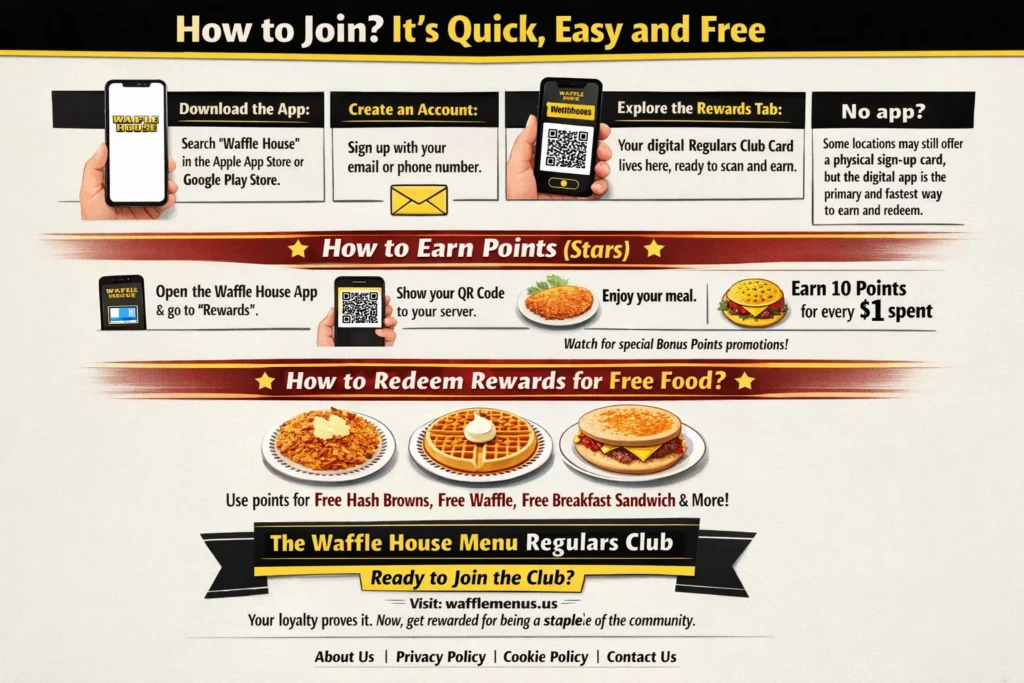 The Waffle House Regulars Club Your Ultimate Guide to Free Food and Rewards