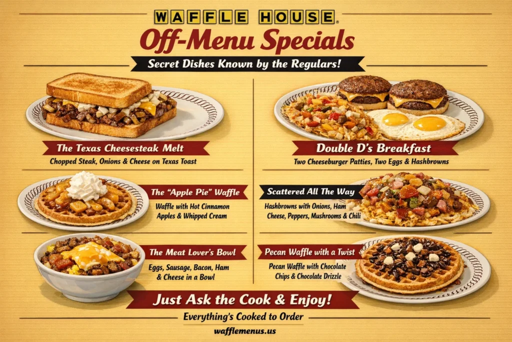 Waffle House Secret Menu Your Complete Guide to Hidden Items and Off-Menu Tips