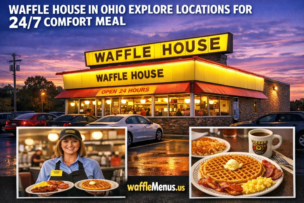 Waffle House in Ohio Explore Locations For 24/7 Comfort Meal