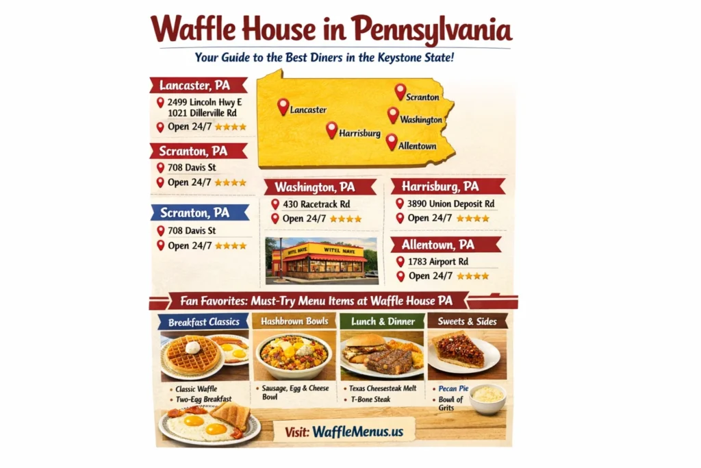 Waffle House in Pennsylvania: Your Ultimate Guide to Top Locations & Hearty Meals