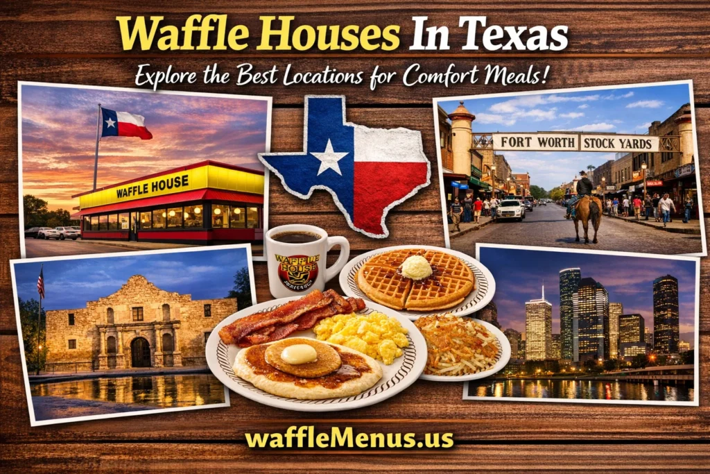 For travelers and locals seeking reliable comfort food across the Lone Star State, finding Waffle House locations in Texas provides consistent dining satisfaction any time of day or night. Whether searching for a 24 hour Waffle House Texas location in Houston, Dallas, Austin, or San Antonio, these iconic diners deliver Southern hospitality with their signature golden waffles, customizable hashbrowns, and hearty breakfast plates. The Waffle House Texas experience extends beyond major metros to communities like Fort Worth, El Paso, Corpus Christi, and Arlington TX, where each location maintains the chain's reputation for quality and accessibility. From North Texas to South Texas, and along major corridors like I-35, I-10, and I-45, Waffle Houses in Texas serve as essential pit stops for road trippers, shift workers, and families craving familiar comfort food.
Exploring the Waffle House menu Texas offers reveals classic favorites like the All Star Special, pecan waffles, and the regional Texas bacon cheesesteak melt that have become staples for patrons across the state. Whether visiting for Waffle House breakfast Texas in the morning, a late-night meal from a Waffle House open 24 hours, or utilizing Waffle House delivery Texas services, customers appreciate the consistent quality and generous portions. The best Waffle House Texas locations often combine efficient service with that welcoming diner atmosphere that regulars cherish, making each visit to a Waffle House near me Texas feel like a homecoming. For those with dietary considerations, inquiring about Waffle House gluten free Texas options or checking Waffle House nutrition Texas information ensures everyone can enjoy these Southern comfort classics.
The cultural significance of Waffle Houses in Texas extends beyond mere dining establishments to become community landmarks and regional traditions. From the Hill Country to the Gulf Coast, and throughout Central Texas and West Texas, these restaurants have woven themselves into the fabric of local life. The Waffle House experience Texas represents more than just food—it's about reliability during storms, consistency for travelers, and community connection for regulars. Whether you're searching for a Waffle House DFW location after a flight, a Waffle House near me for a quick breakfast, or planning a stop at a Waffle House I-35 location during a road trip, these establishments deliver exactly what hungry Texans expect: quality comfort food served with genuine Southern hospitality around the clock.
