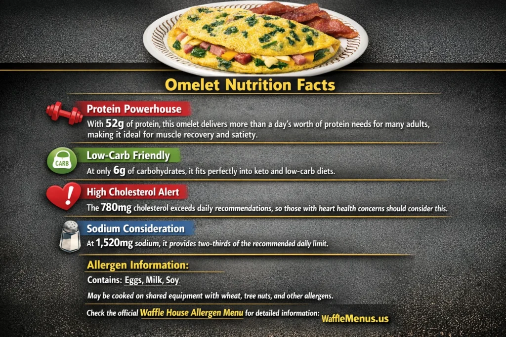 tasty waffle house cheese omelet at waffle house menu with prices