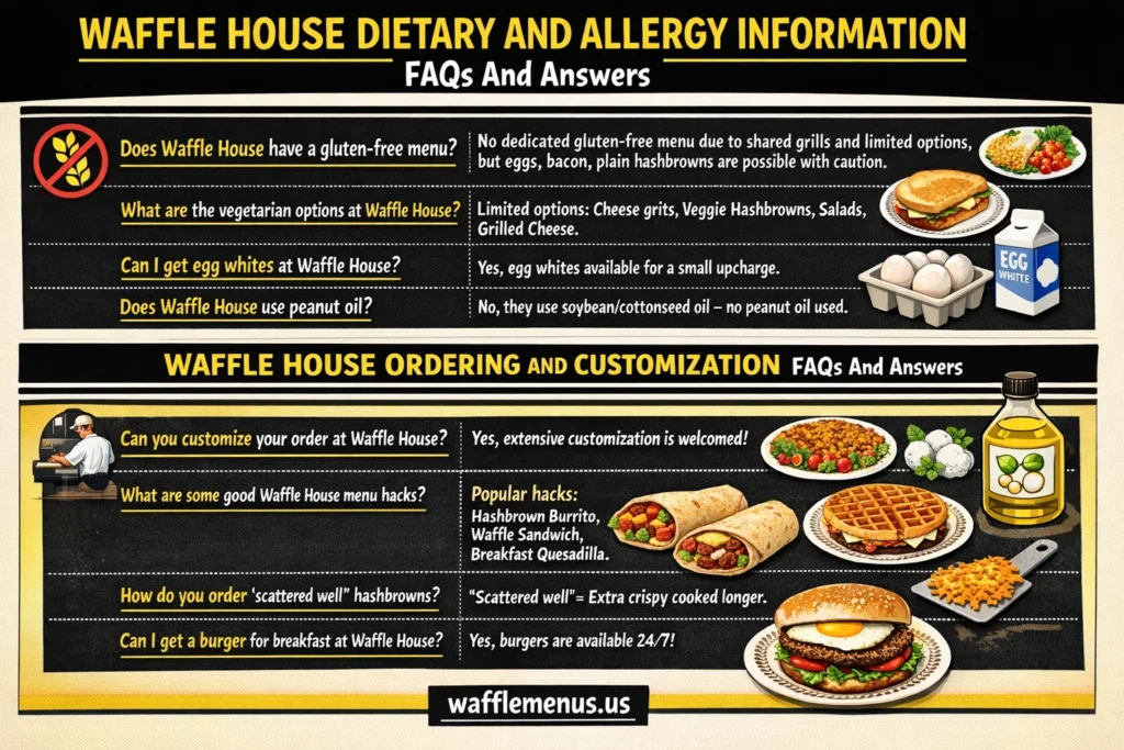 Waffle House Menu FAQs and Answers