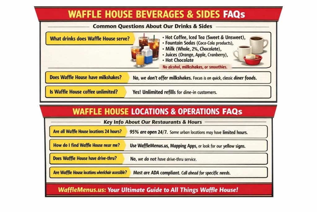 Waffle House Menu FAQs and Answers