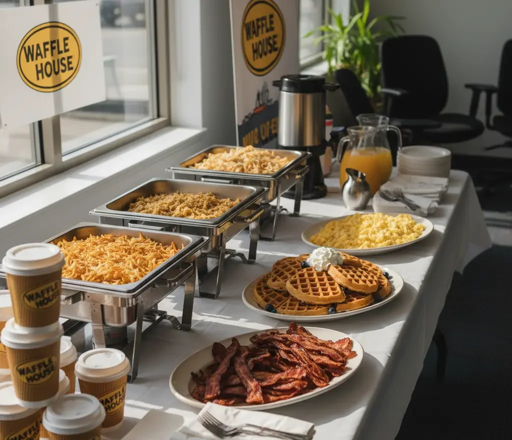 Waffle House Catering Menu with Prices
