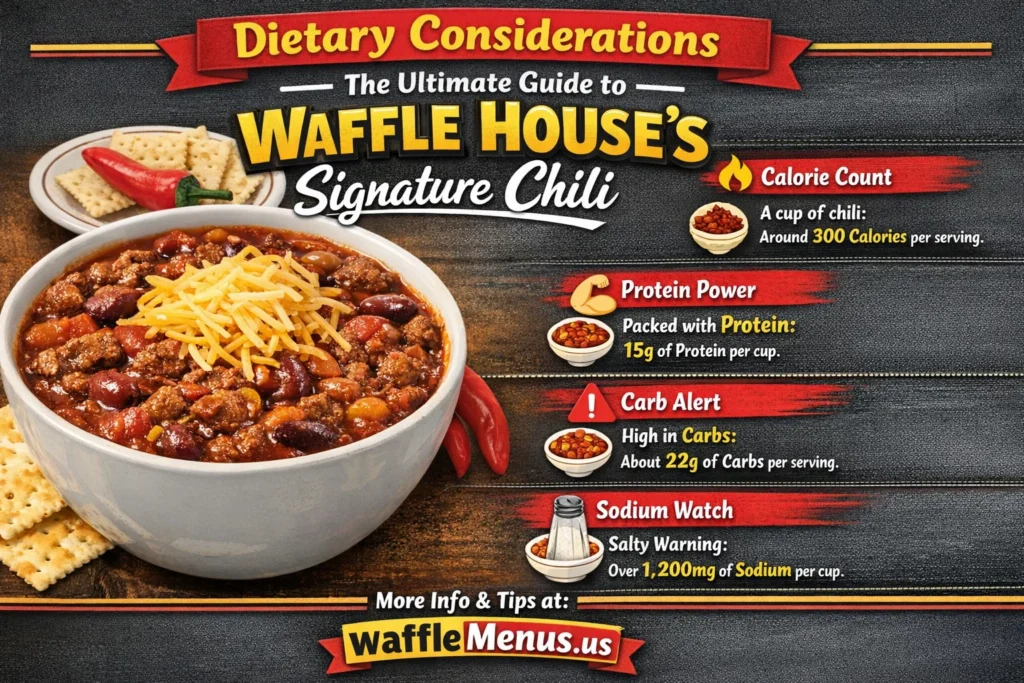 Bert's Chili at Waffle House A Spicy, Savory Value Bowl