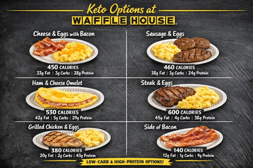 Waffle House Keto Low-Carb Dining Guide for 2026