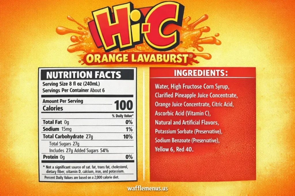 Does Hi-C Have Caffeine? Orange, Fruit Punch, Lemonade & McDonald’s Hi-C Explained