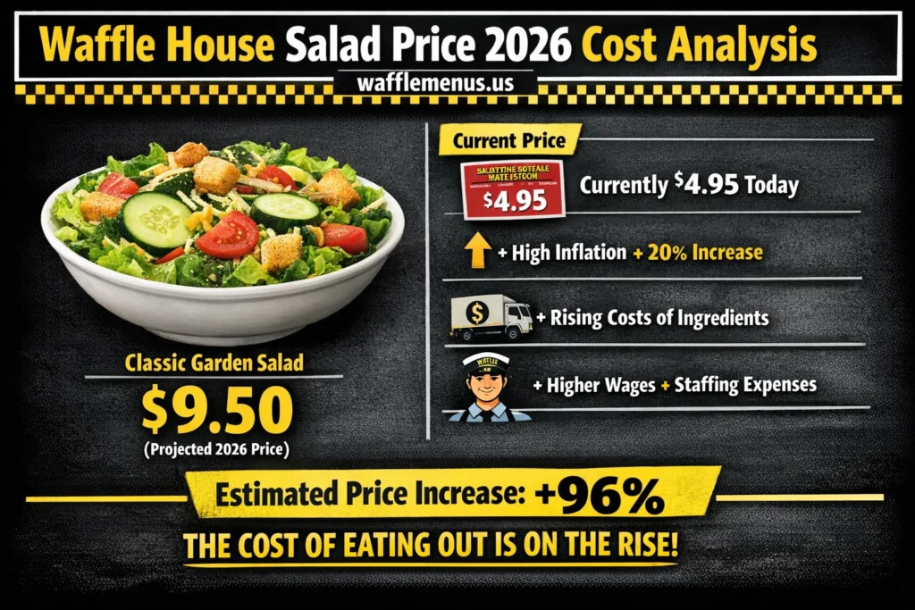 Waffle House Salad Menu Guide 2026 Healthy Options, Prices and Nutrition Facts