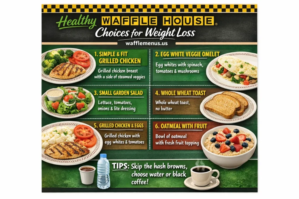 healthy Waffle House choices, healthy options at Waffle House, Waffle House healthy menu, low calorie Waffle House, Waffle House keto options, Waffle House diet friendly, Waffle House nutrition, healthy breakfast Waffle House