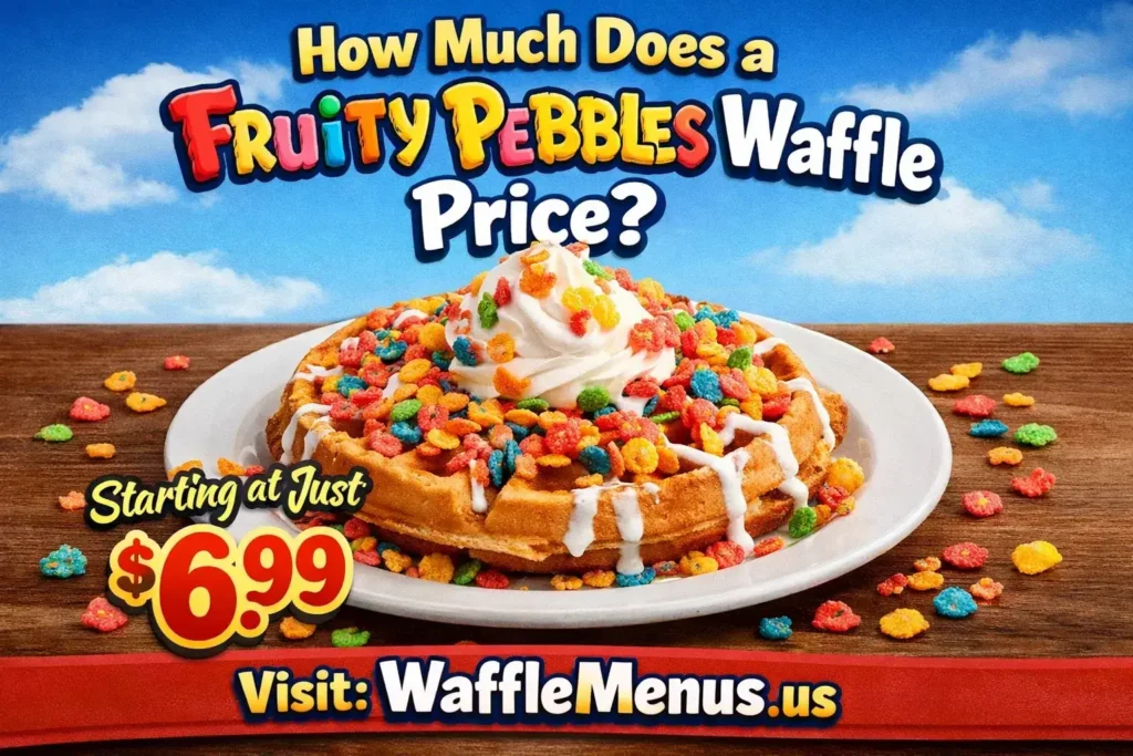 Can You Still Get the Fruity Pebbles Waffle at Waffle House? Menu Guide