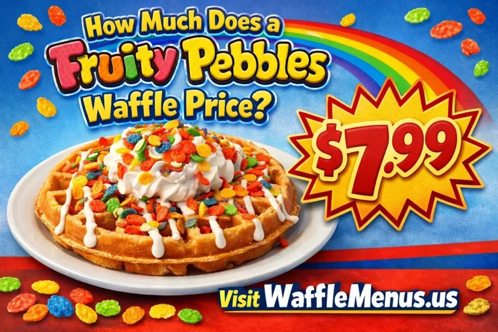 Can You Still Get the Fruity Pebbles Waffle at Waffle House? Menu Guide