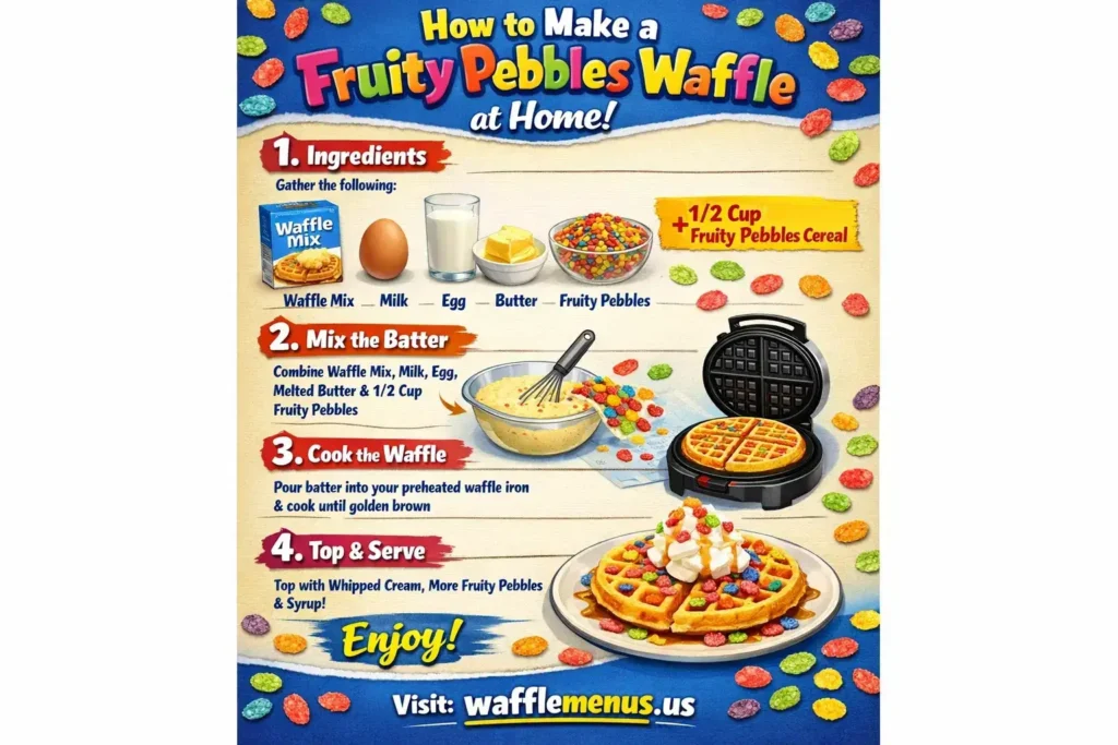 Can You Still Get the Fruity Pebbles Waffle at Waffle House? Menu Guide