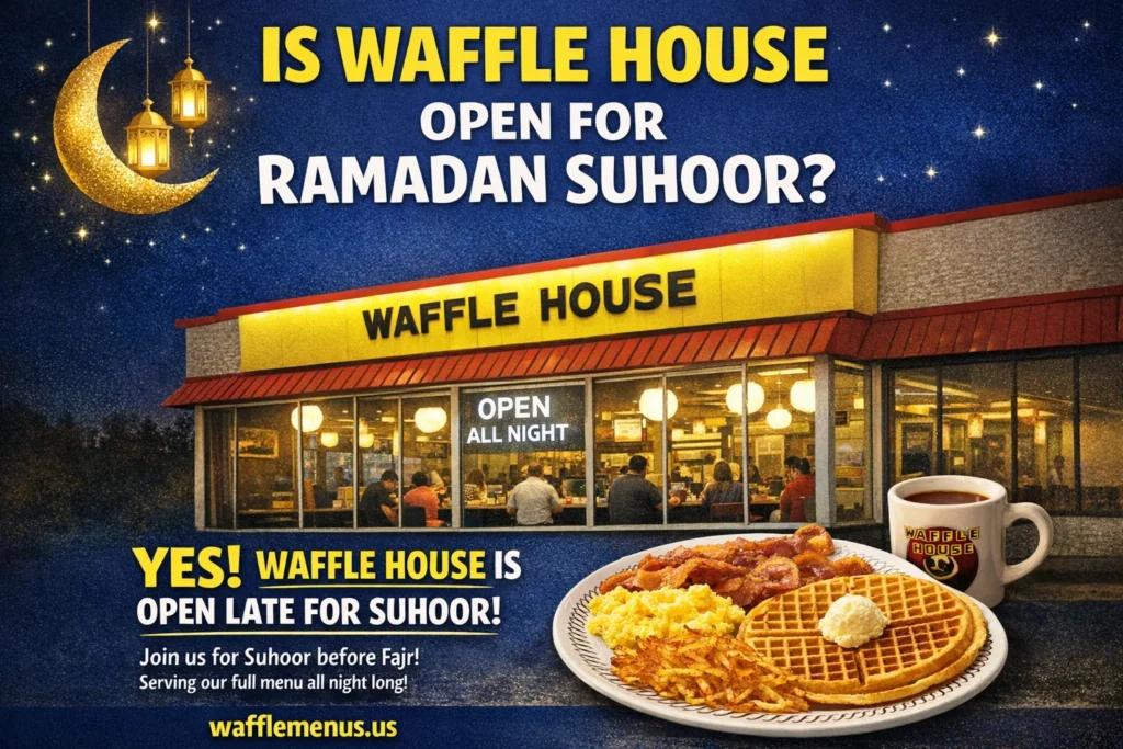 Waffle House Suhoor Menu with Prices in 2026