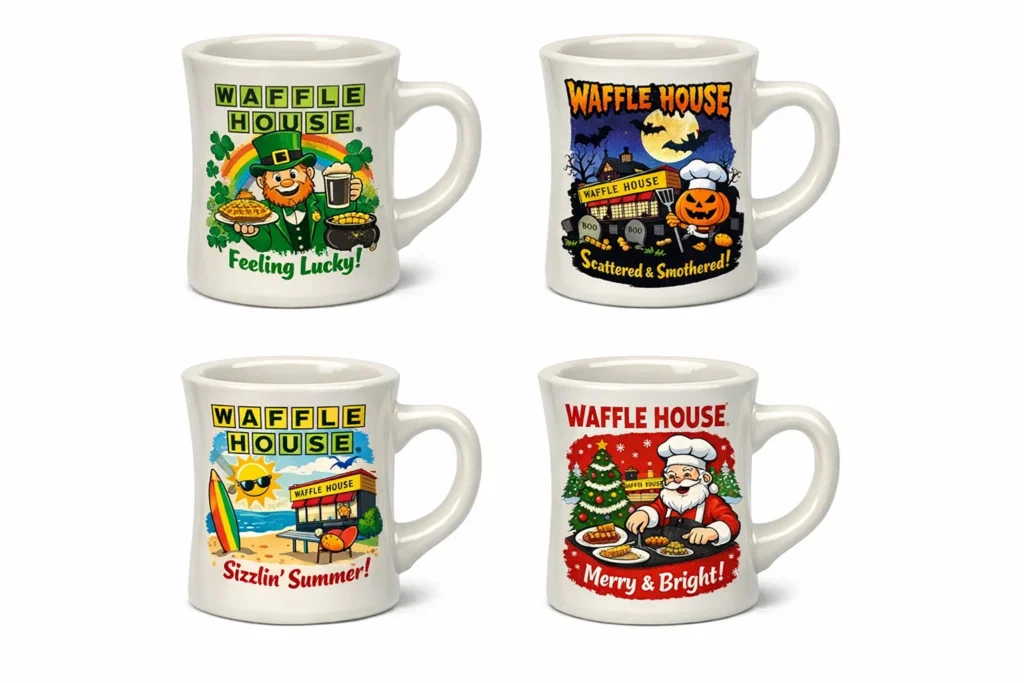 Waffle House Mug and Coffee Merchandise and Price