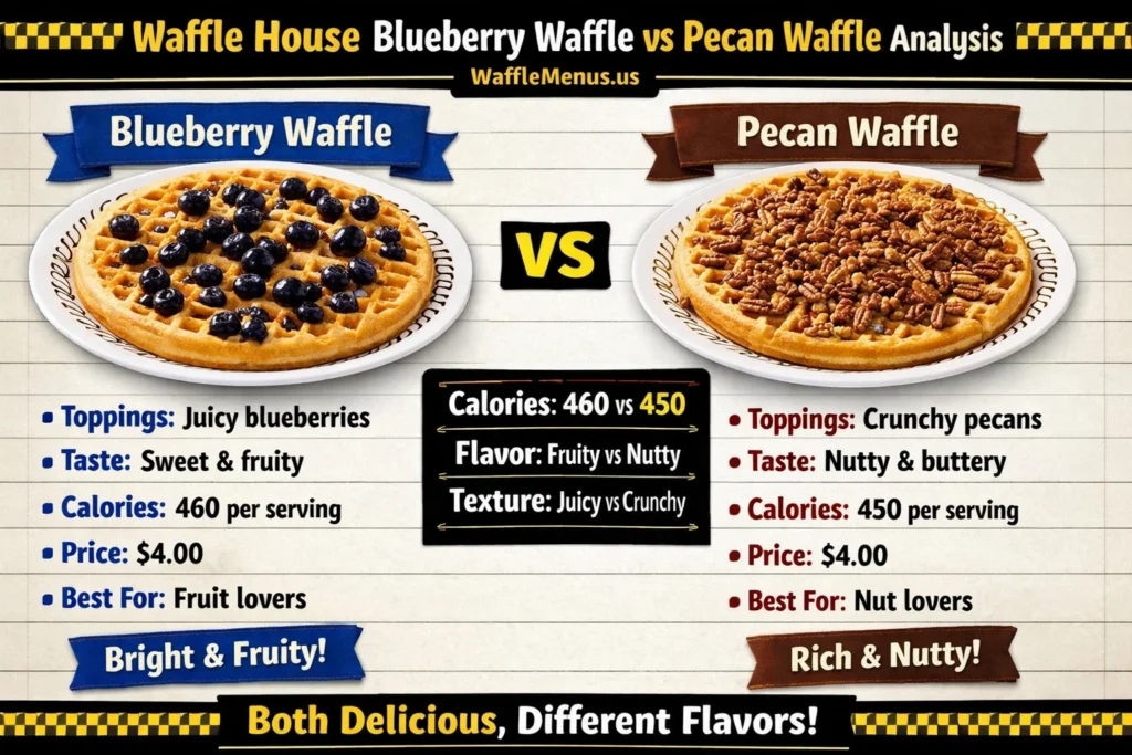 Waffle House Blueberry Calories and Price