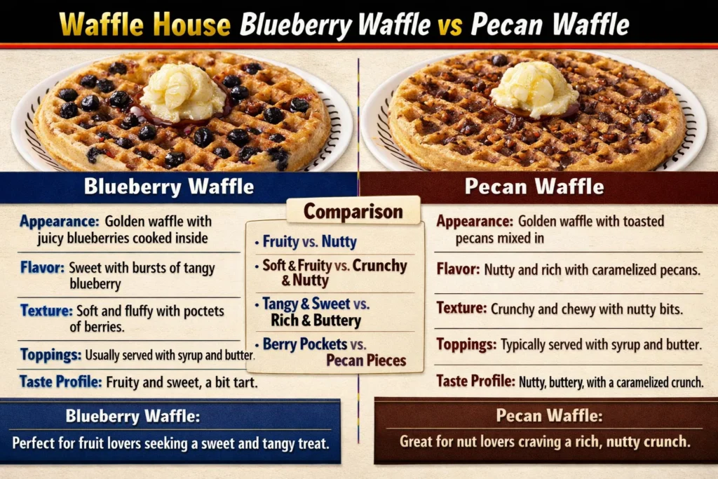 Waffle House Blueberry Calories and Price