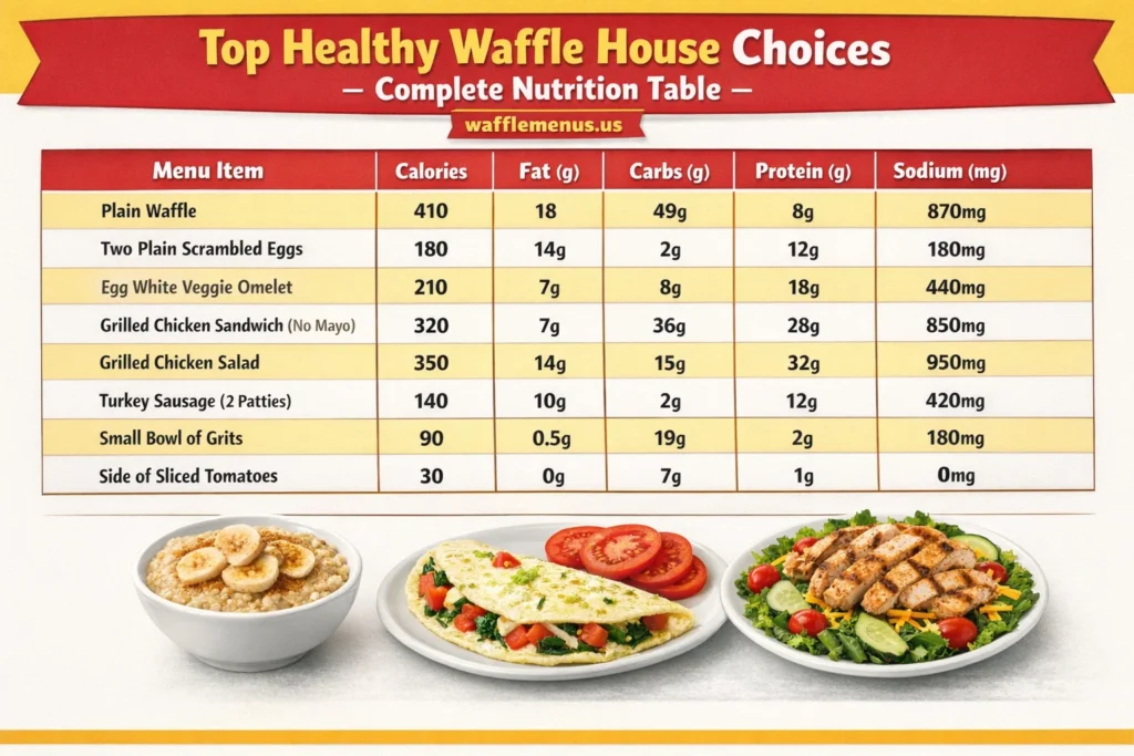 healthy Waffle House choices, healthy options at Waffle House, Waffle House healthy menu, low calorie Waffle House, Waffle House keto options, Waffle House diet friendly, Waffle House nutrition, healthy breakfast Waffle House