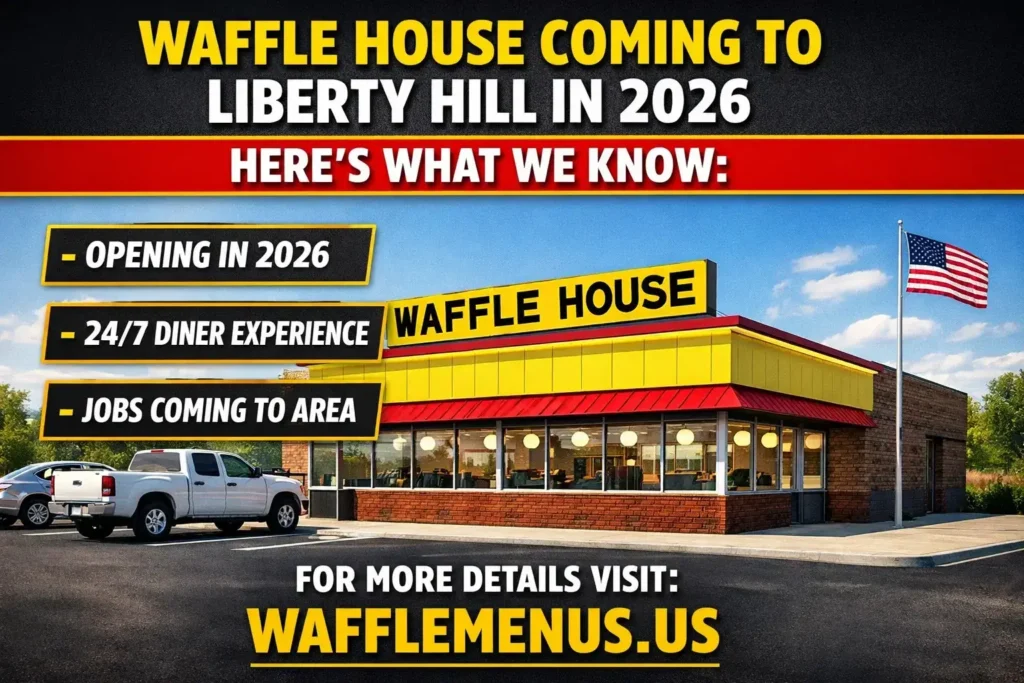 Waffle House Coming to Liberty Hill Complete Guide to Central Texas's Newest 24/7 Diner