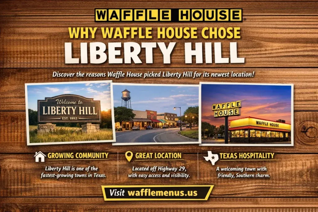 Waffle House Coming to Liberty Hill Complete Guide to Central Texas's Newest 24/7 Diner