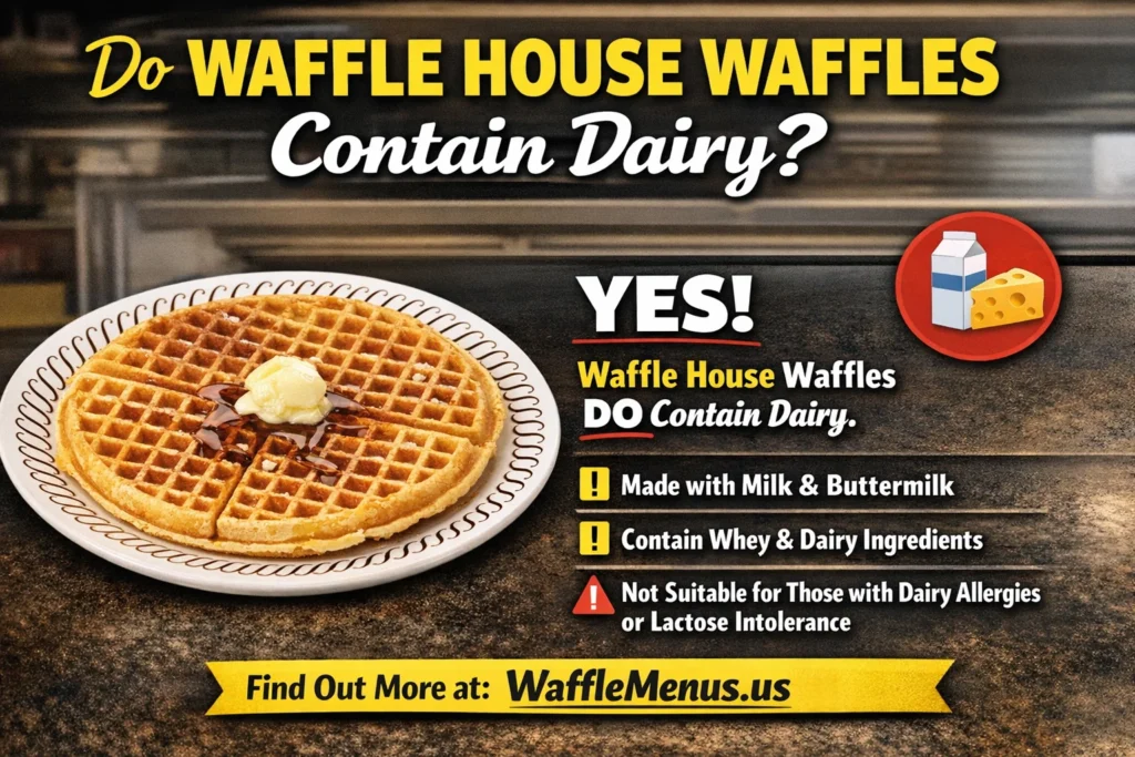 The Complete Guide to Waffle House Dairy Menu in 2026
