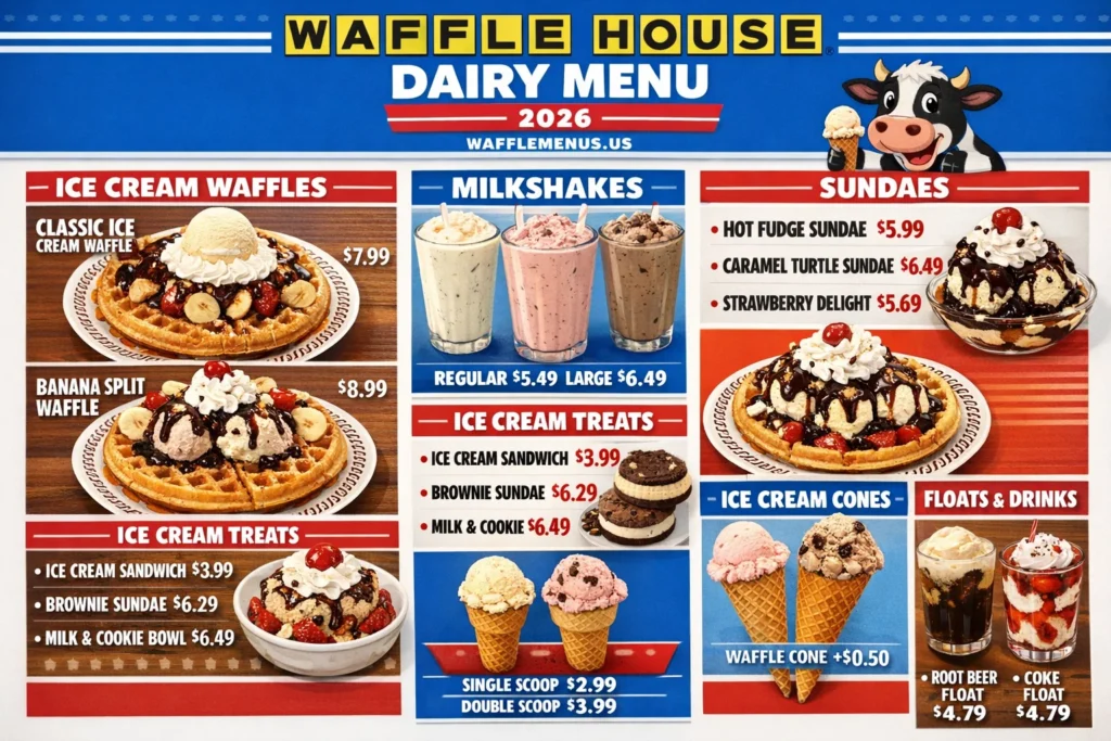 The Complete Guide to Waffle House Dairy Menu in 2026