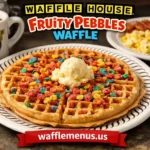 Waffle House Fruity Pebbles Waffle