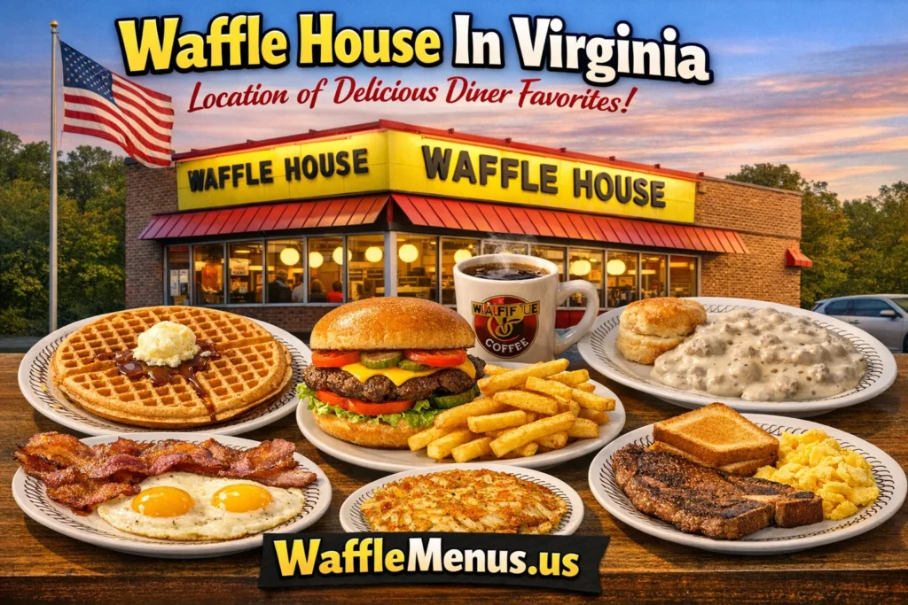 Waffle House In Virginia in Usa Location