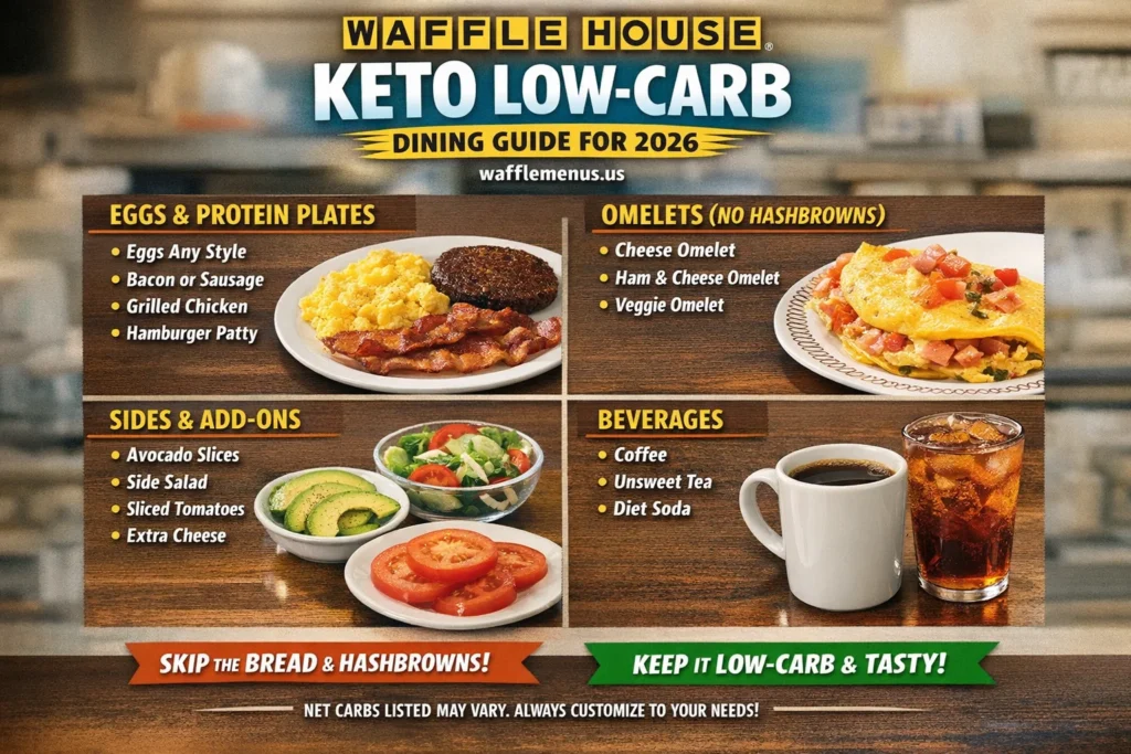 Waffle House Keto Low-Carb Dining Guide for 2026