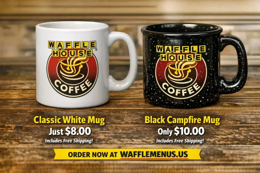 Waffle House Mug and Coffee Merchandise and Price