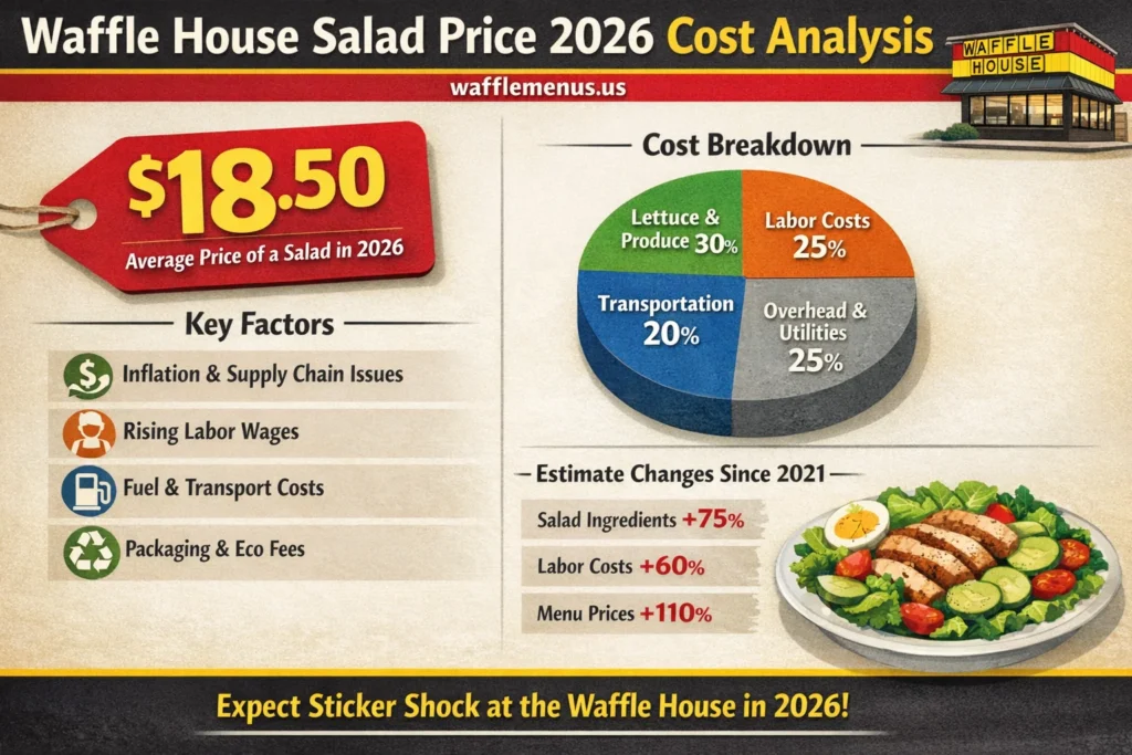 Waffle House Salad Menu Guide 2026 Healthy Options, Prices and Nutrition Facts