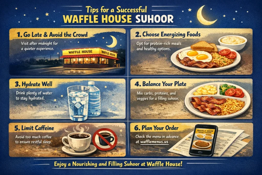 Waffle House Suhoor Menu with Prices in 2026