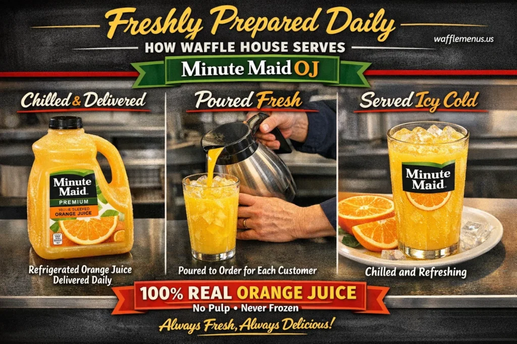 Waffle House and Minute Maid® Oj Orange Juice 2026
