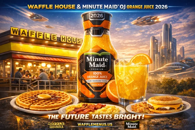 Waffle House and Minute Maid® Oj Orange Juice 2026 Waffle House and Minute Maid® Oj Orange Juice 2026