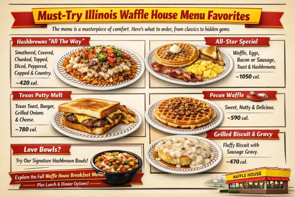 Waffle House in Illinois Explore the Best Locations for Comfort Food