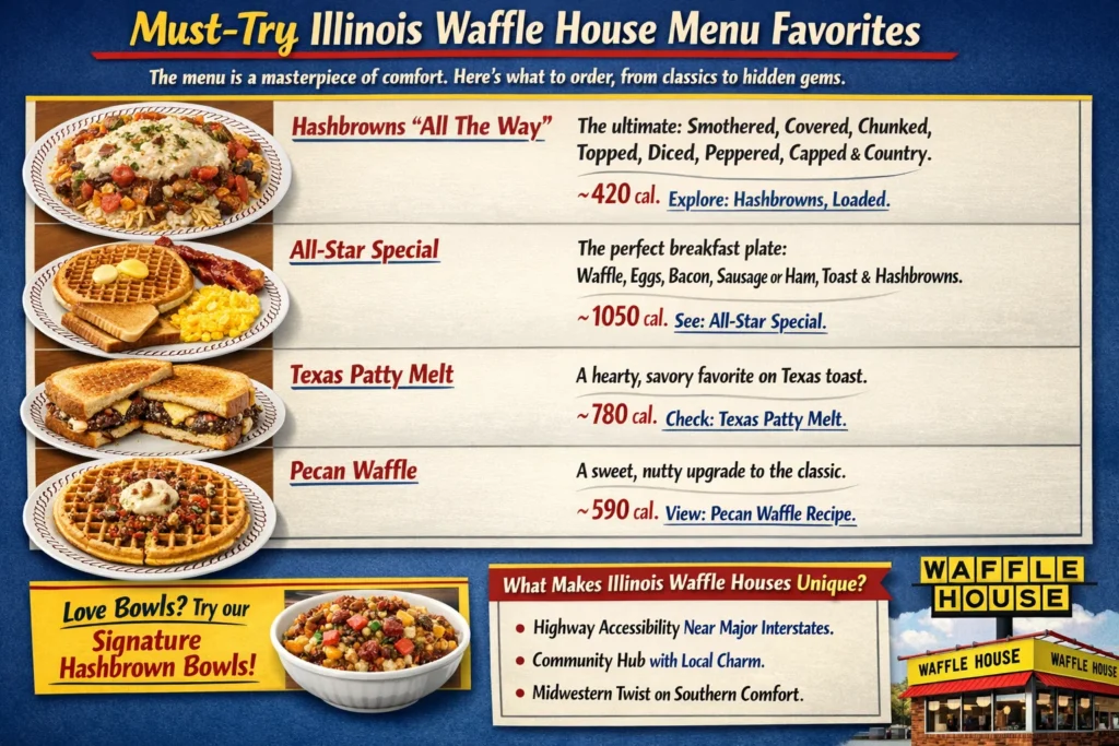 Waffle House in Illinois Explore the Best Locations for Comfort Food