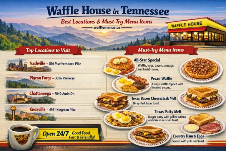 Waffle House in Tennessee Usa