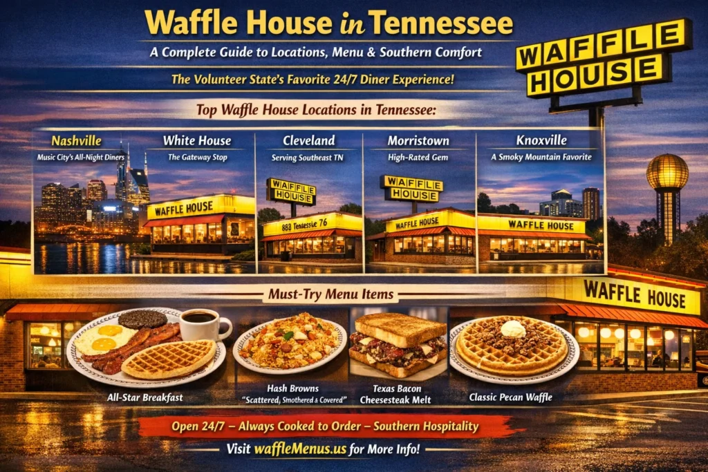 Waffle House in Tennessee Usa