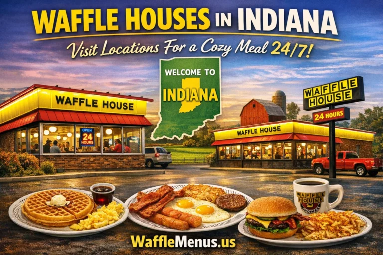 Waffle Houses In Indiana Visit Locations For a Cozy Meal 24/7