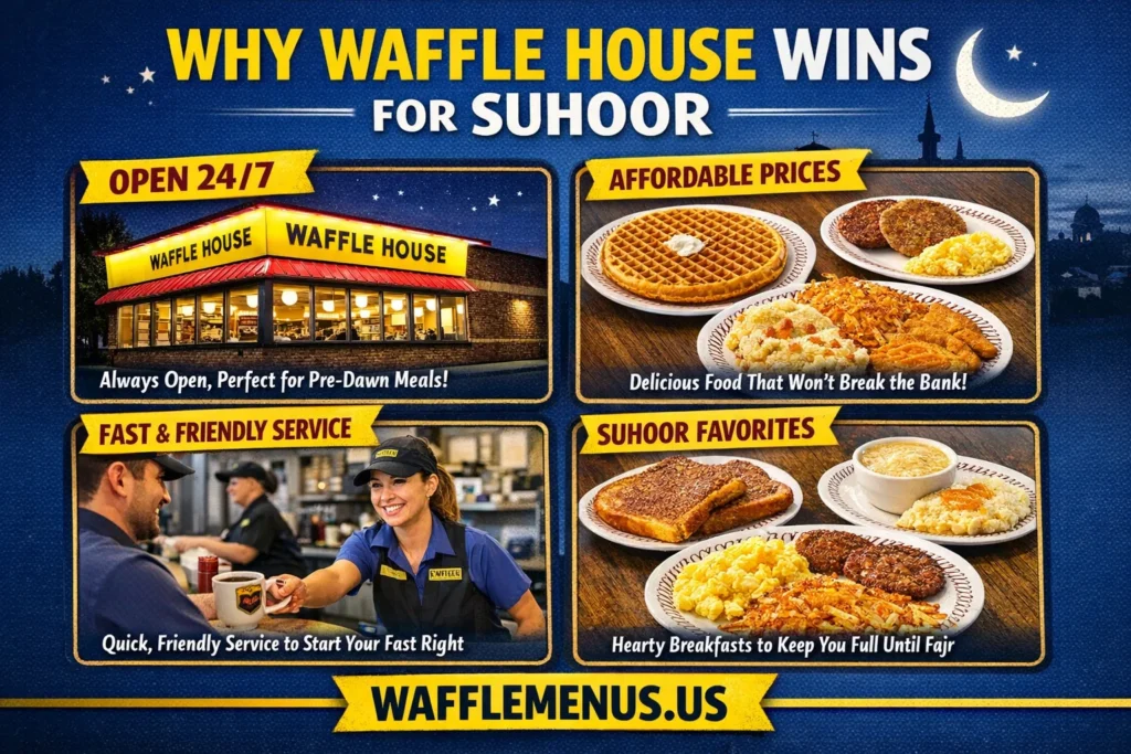 Waffle House Suhoor Menu with Prices in 2026