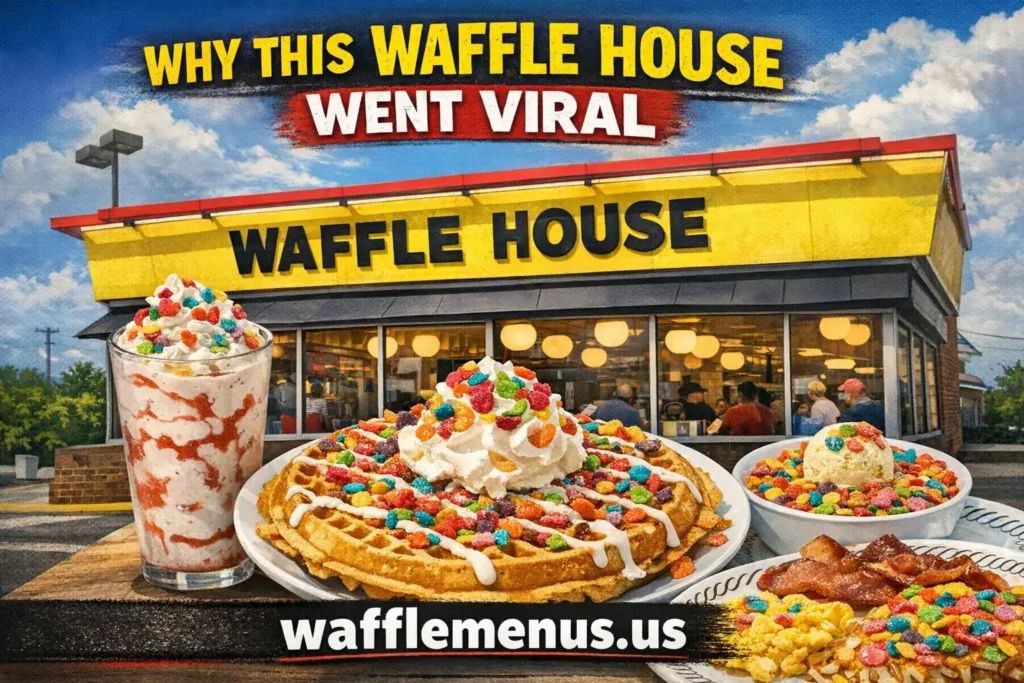 Can You Still Get the Fruity Pebbles Waffle at Waffle House? Menu Guide