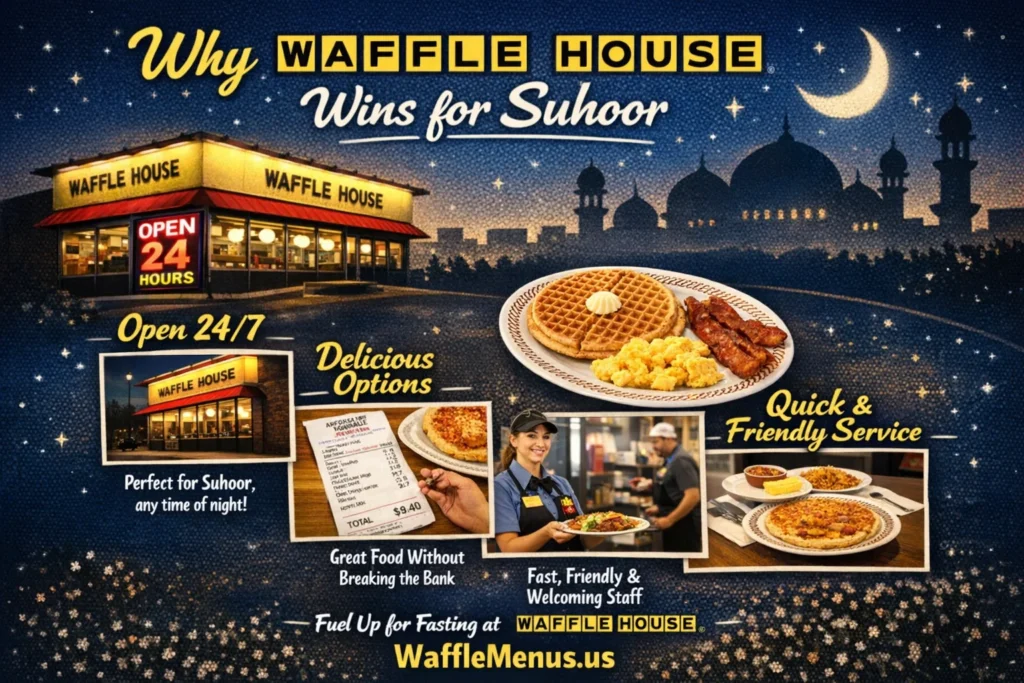 Waffle House Suhoor Menu with Prices in 2026