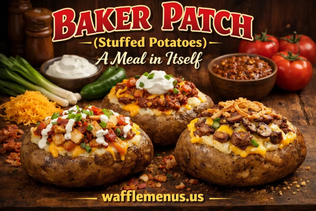 Full Moon Barbecue Menu usa