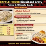 Waffle House Biscuit and Gravy