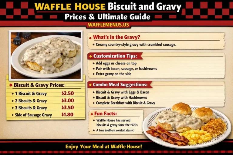 Waffle House Biscuit and Gravy