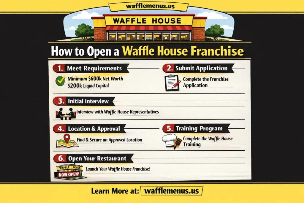 Waffle House Franchise Cost